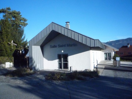 Salle Saint-Martin commune de Seynod
