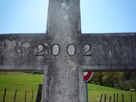 Croix de mission Crêt d'Haut Photo Seynod Patrimoine Association Amis du Vieux Seynod