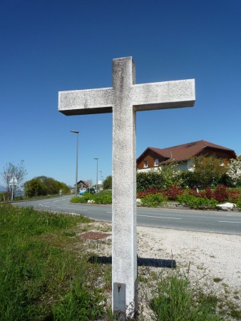 Croix de mission crêt d'haut Photo Seynod Patrimoine Association Amis du Vieux Seynod