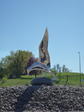 La mouette rond-point de la mouette Photo Seynod Patrimoine Association Amis du Vieux Seynod